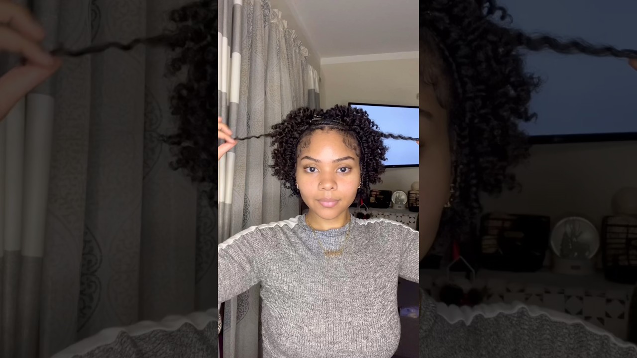 how to: DEFINED twist out on WET natural hair 