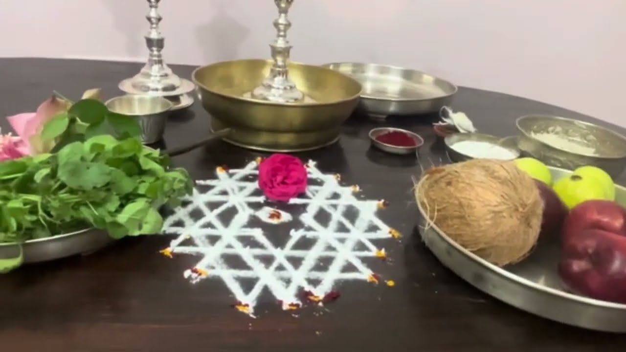 Ishwarya Kolam on Aadi Fridays