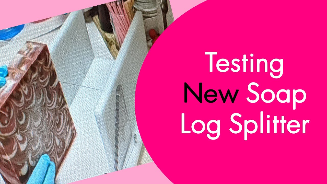 Testing Soap Log Splitter for Handmade Cold Process Soap Loaf_Soap Cutting