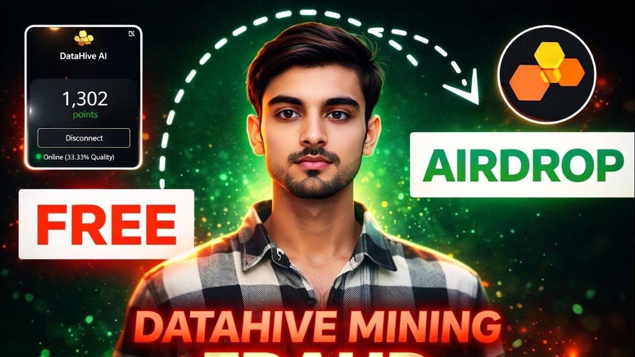 Data Hive Mining Airdrop 💲💰 || datahive fraud || Datahive Ai Airdrop | #datahive #mining #tecnical