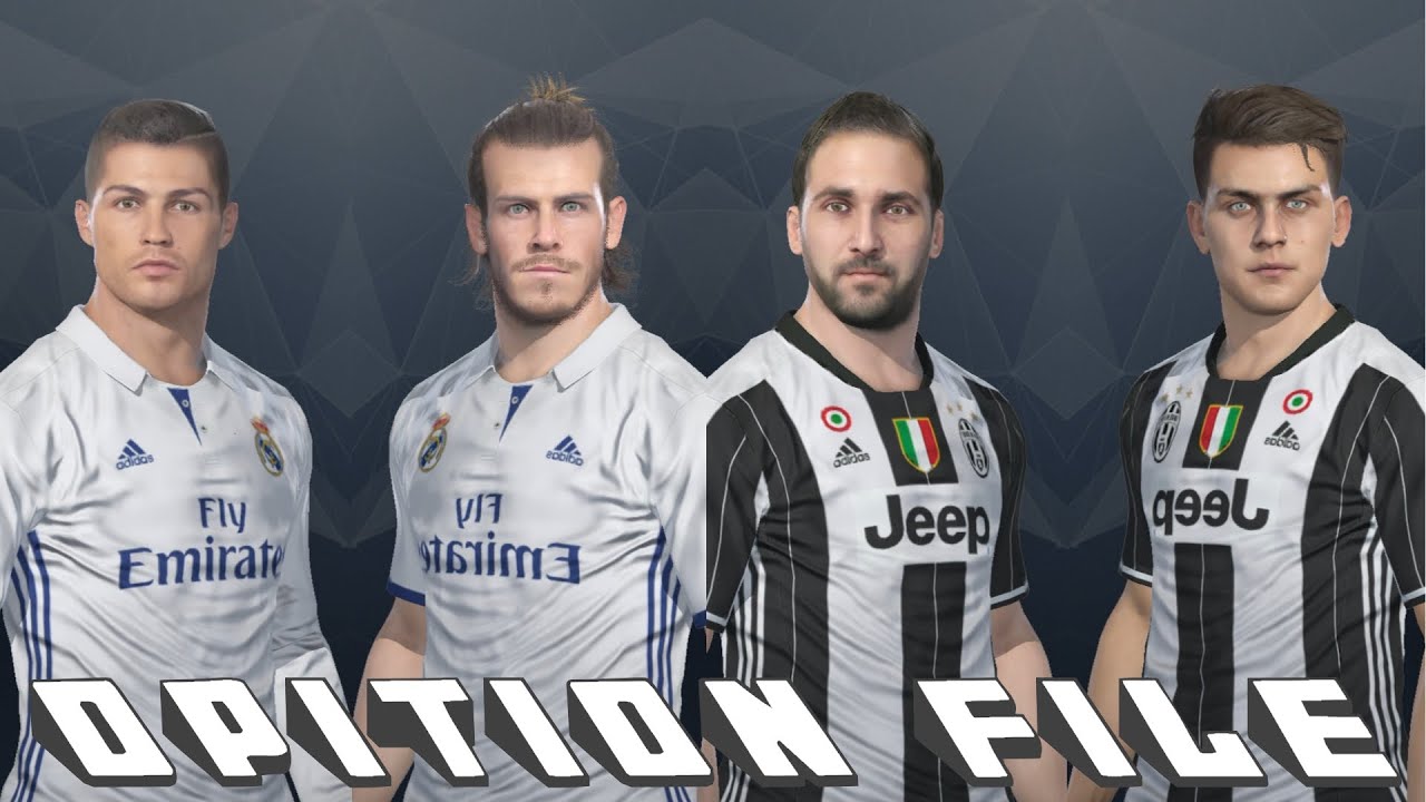 PES 2017 - Como Importar Imagens - Option File