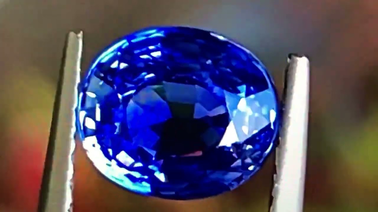 Saphir, Sri Lanka 1.36 ct. Vivid Blue (Unheated)