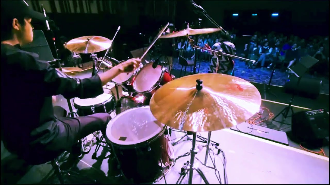 Bunkface - Revolusi ( DrumCam Live ) || BMA Auditorium