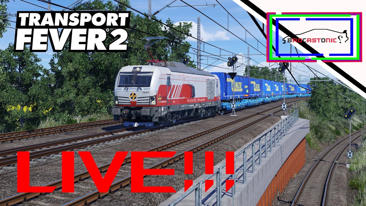 LIVE 🔴 Transport Fever 2 🔴 Dein Mitteldeutschland  | Kleine Runde basteln  ⛰️ #bco