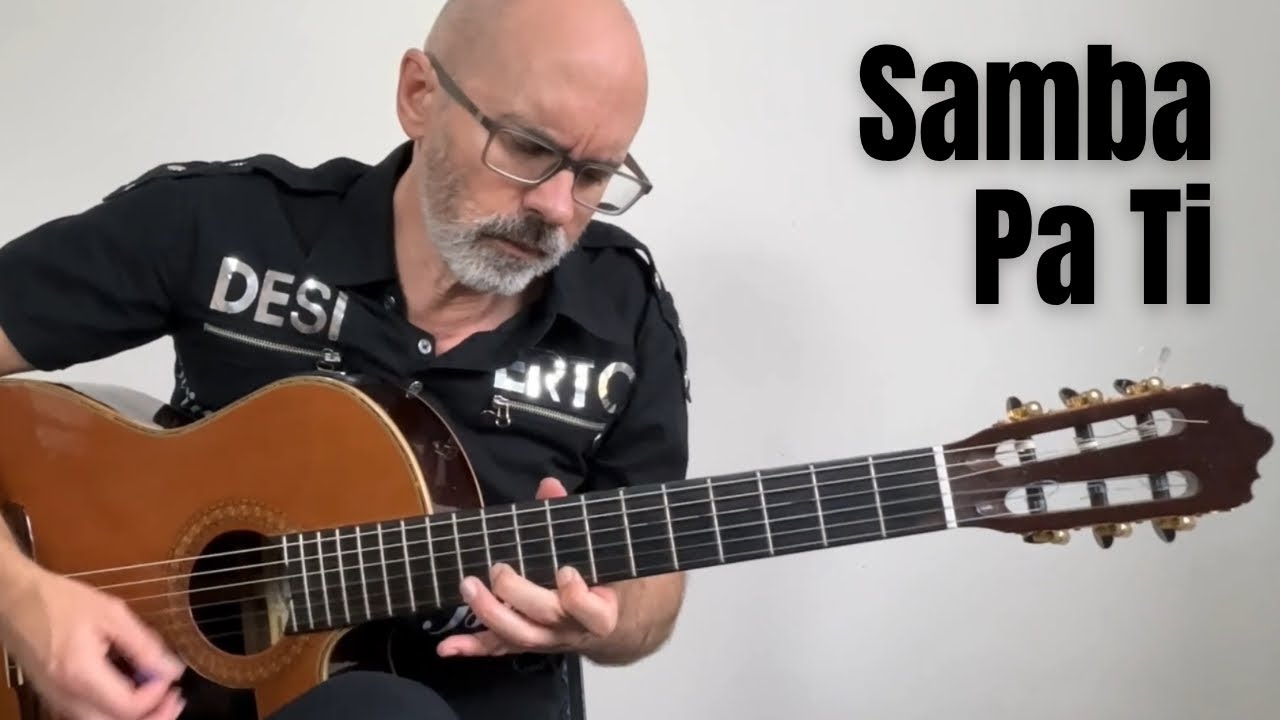 Samba Pa Ti – Spanish Guitar Performance | Relaxed Santana-Inspired Version 🎸