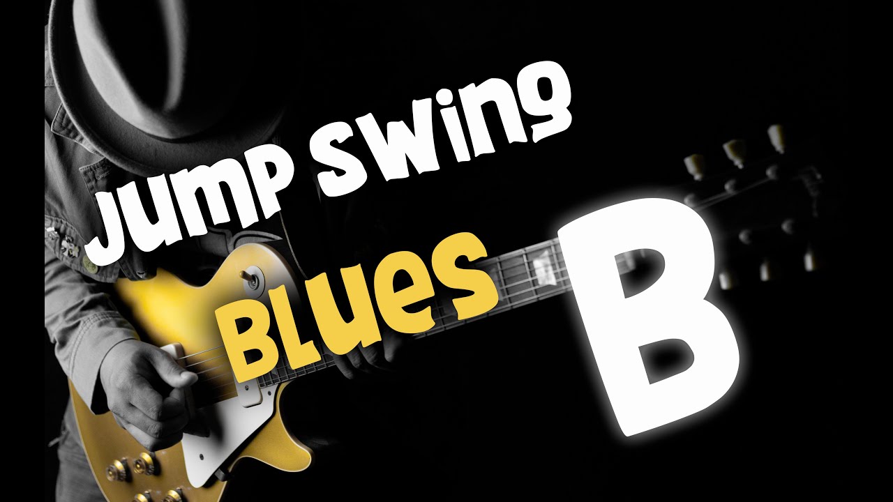 Blues Backing Track Jam - Ice B. - Jump Swing blues  in B