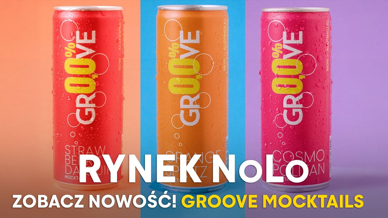 NoLo - wartość rynku i najnowsze trendy konsumenckie | Groove Mocktails od XL Energy
