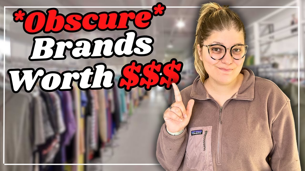 20 OBSCURE BRANDS To Thrift And Resell Online in 2026! Selling on Poshmark & eBay!