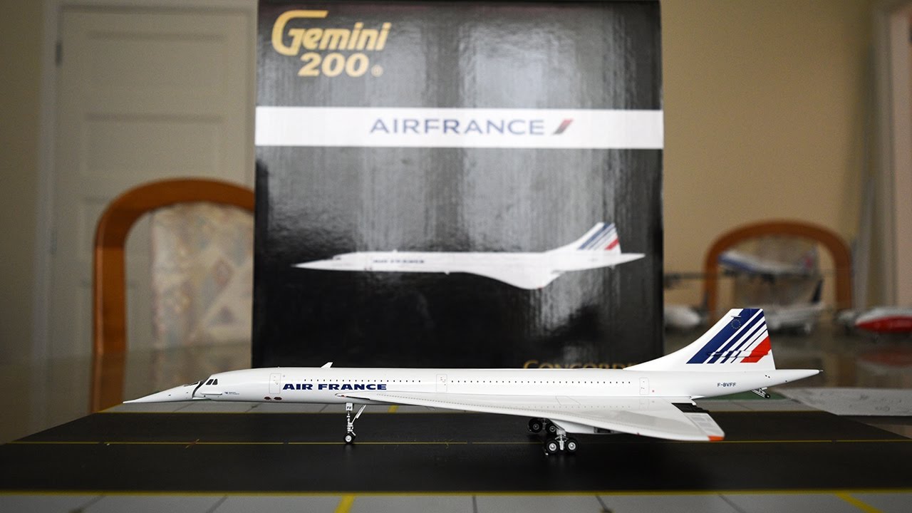 Gemini Jets 1:200 Air France Concorde SST Unboxing and Review