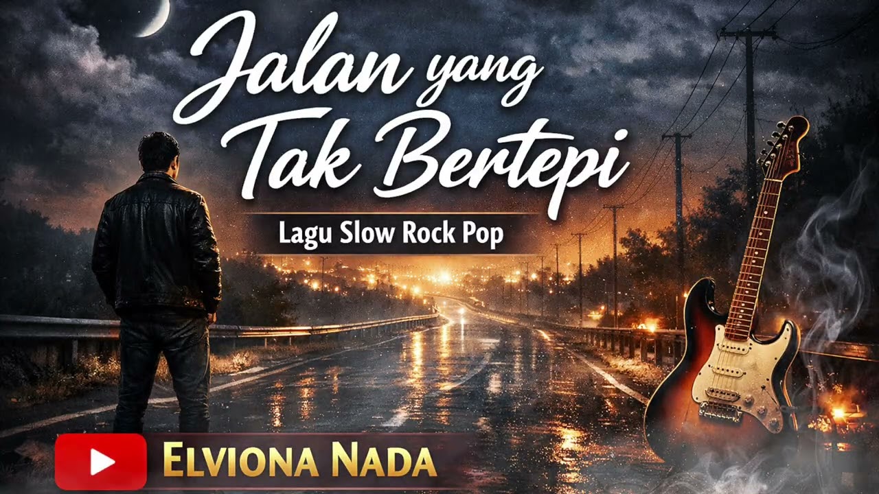 AKU TAK BISA LUPA! 😭 Jalan yang Tak Bertepi – Elviona Nada | Lagu Slow Rock Pop Paling Bikin Nangis