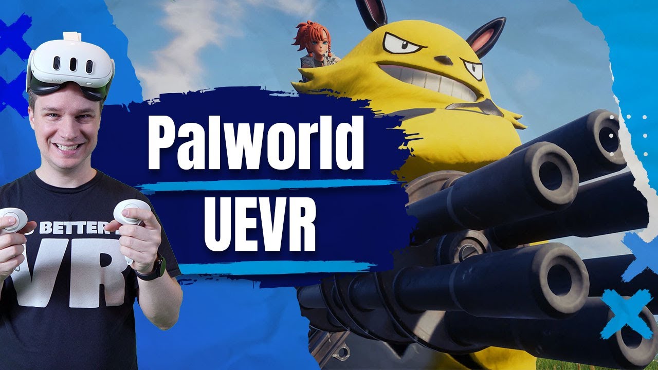 Palworld in VR! Tutorial and Gameplay