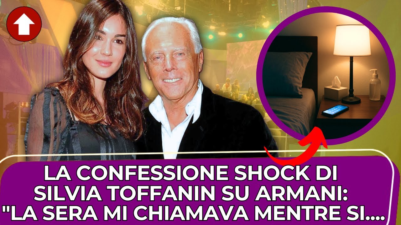 Silvia Toffanin, la rivelazione dopo la morte di Armani: 