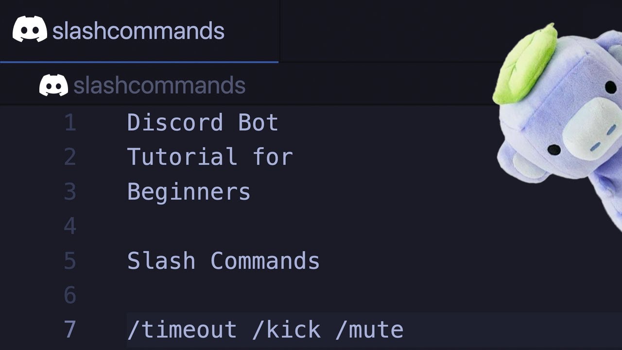 Discord Tutorial for Beginners 2022: Slash Commands & Moderation: Timeout, Kick, and Ban