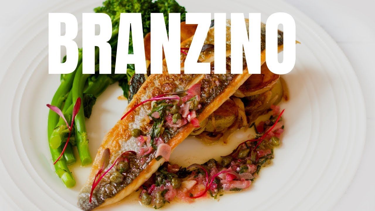 How to cook PAN-SEARED BRANZINO