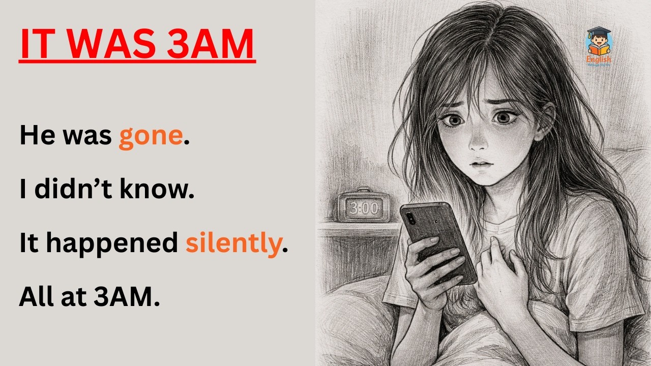 ⭐Something Happened While I Was Sleeping | English Through Stories