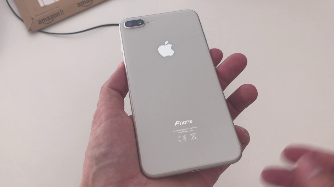 iPhone 8 PLUS Argent: Présentation et Déballage - TECH TRIBU