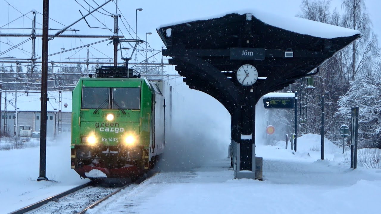 Tåg i Jörn - Vinter 2022