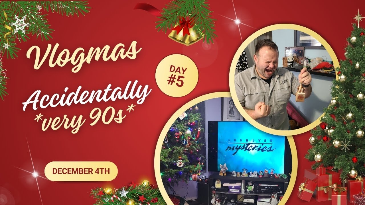 VLOGMAS DAY 5 | NATIONAL PARKS/TRAVEL TREE | REVISITING THE 90S WITH SOME UNSOLVED MYSTERIES
