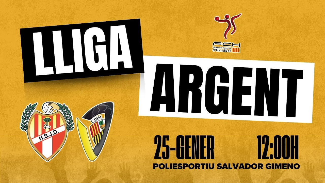 #LLIGAARGENTMAS | HANDBOL SANT JOAN DESP&Iacute; - AB INVESTMENTS JOVENTUT MATARO