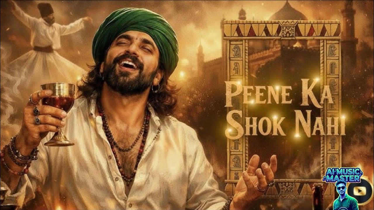 Mujhe Peene Ka Shok Nahi New Song 2026 || Ai Music Master || Sufi Song #qawwali #song #sufi 