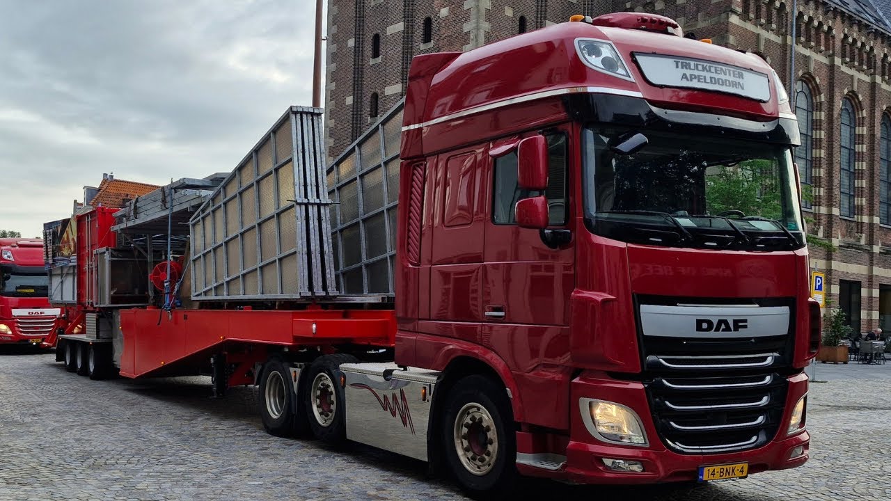 Transport en opbouw kermis Hoorn 2025 - Deel 7