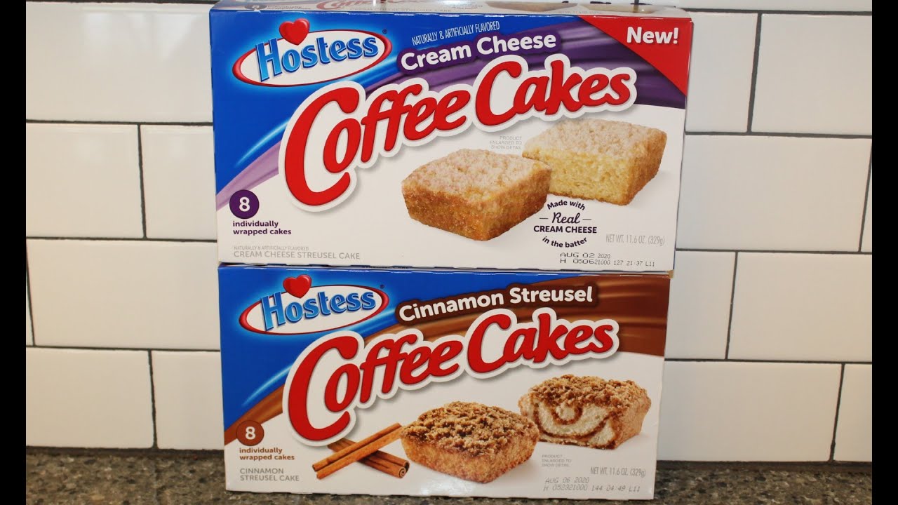 Hostess Coffee Cakes: Cream Cheese & Cinnamon Streusel Review