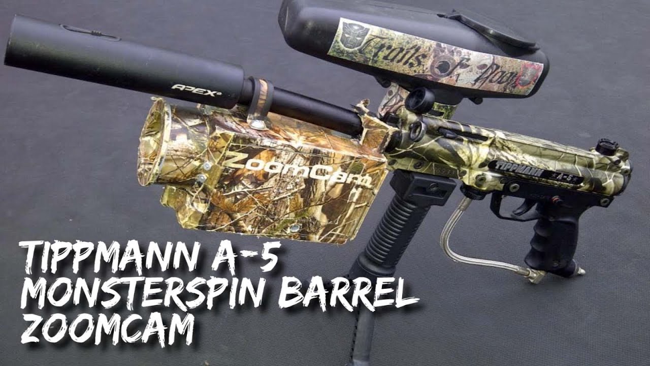 Tippmann A-5 MonsterSpin Bunker Buster Barrel System! Apex 2 PLUS Flatline New Style