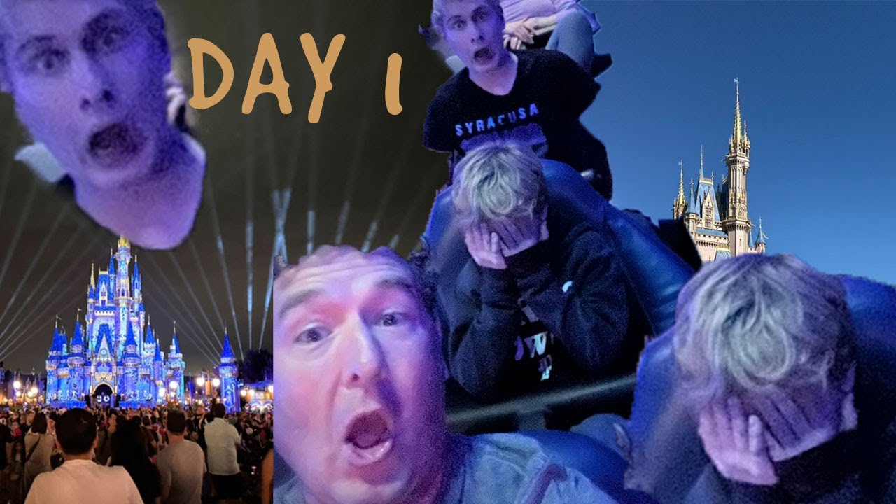 Disney Vlog Day 1 (WE ALMOST DIED)