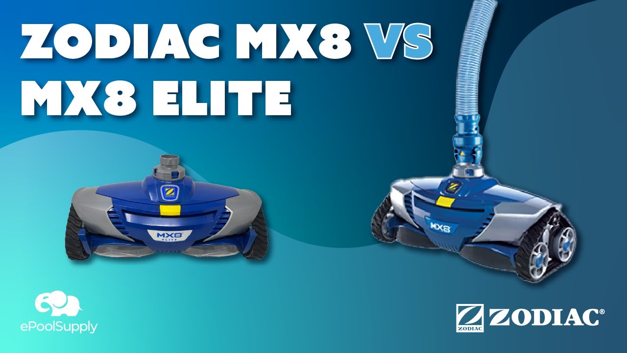 Zodiac MX8 vs. MX8 Elite - Suction Cleaners
