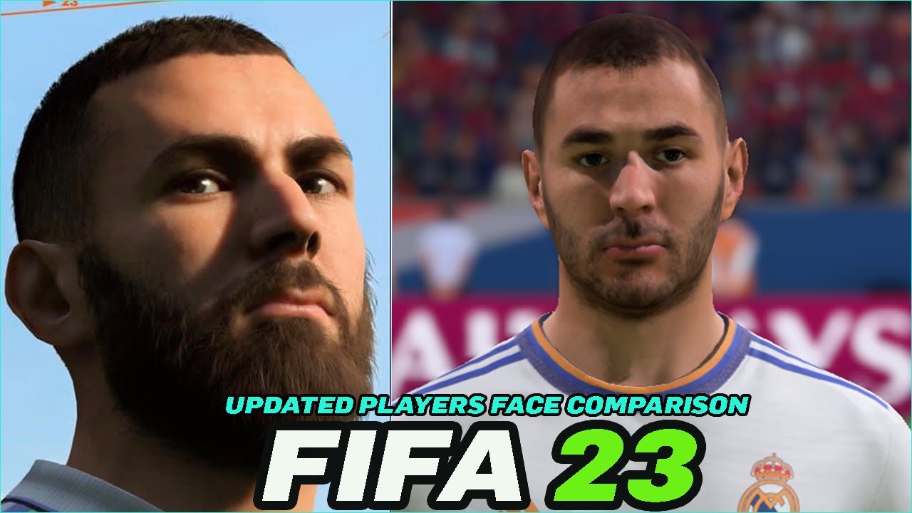 FIFA 23 | NEW UPDATED PLAYERS FACE COMPARISON