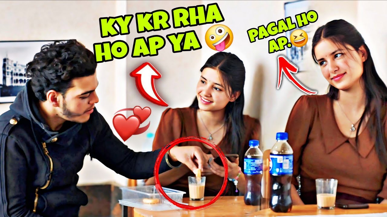 Restaurant ke andar jakar Bina Puche Pi li ladki ki chai ☕️