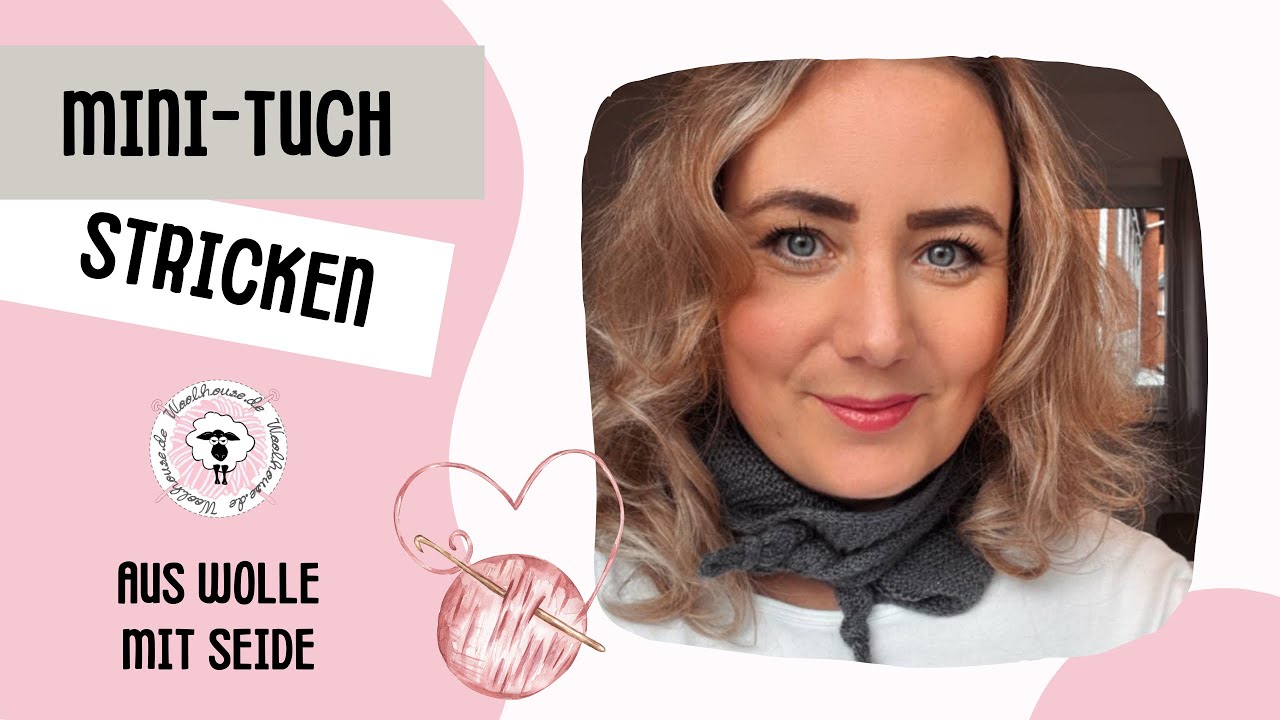 Mini Tuch stricken / kleiner Schal / Ruckizucki Projekt