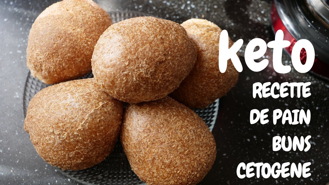 RECETTE DE PAIN CETOGENE / KETO BUNS RECIPE / LOW CARBS