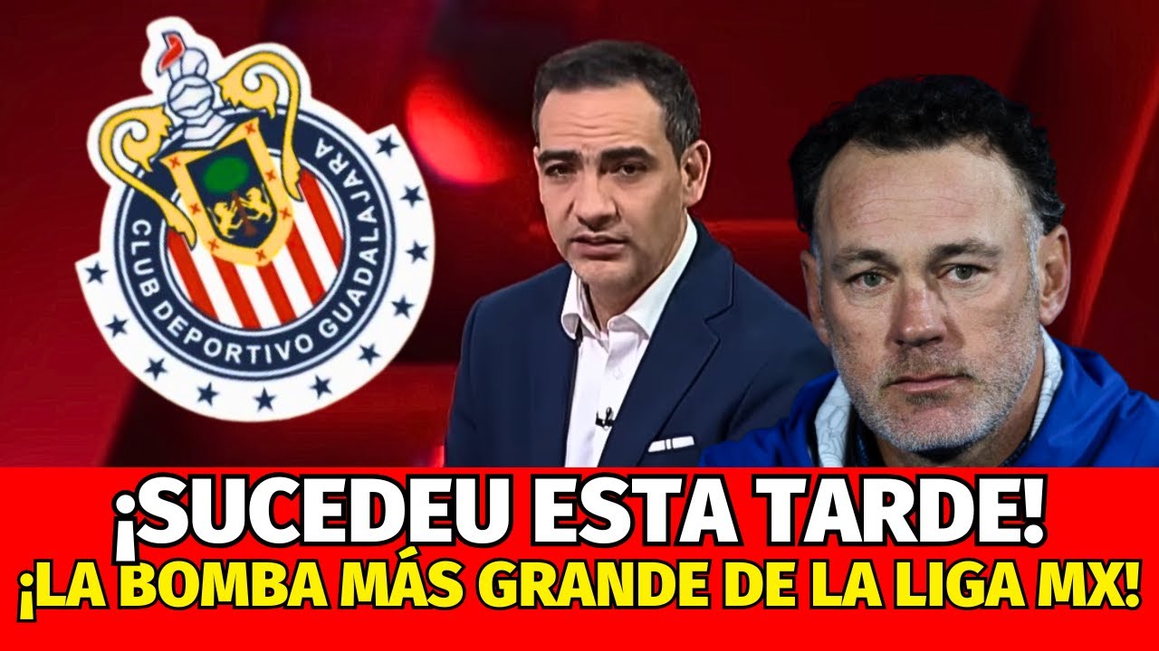 ¡BOMBA TOTAL! ¿EL FICHAJE MÁS GRANDE LLEGA?: ¡NOTICIAS DE CHIVAS HOY!
