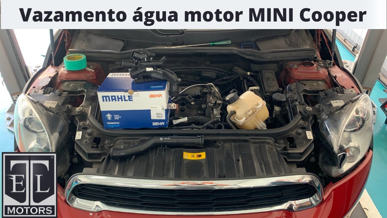 Vazamento água motor MINI Cooper, Vazamento óleo motor BMW e Mercedes Benz e muito mais