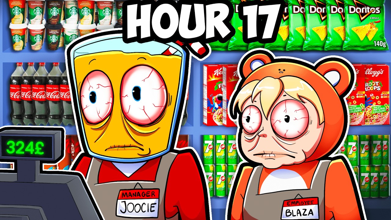 We Worked OVERNIGHT at a Haunted Gas Station