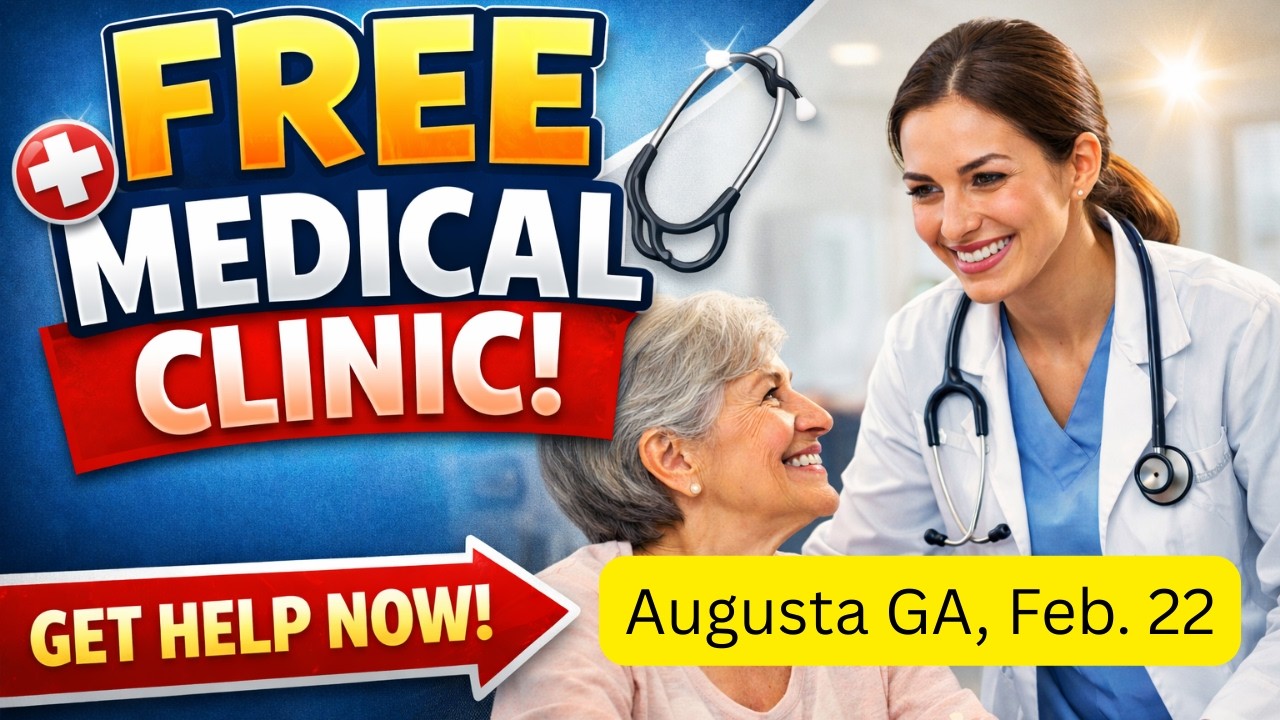 FREE Medical Clinic in Augusta GA – Feb 22 | Free Dental, Vision & Health Care for the Community