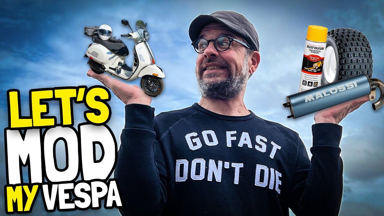 Помогите мне модернизировать мой Vespa GTS Super Sport этим летом