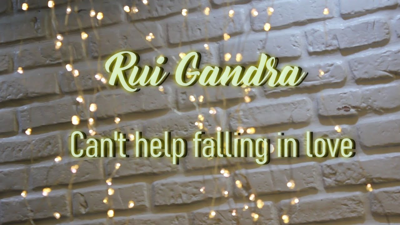 Elvis Presley - Can't help falling in love (Rui Gandra - Acoustic Cover)