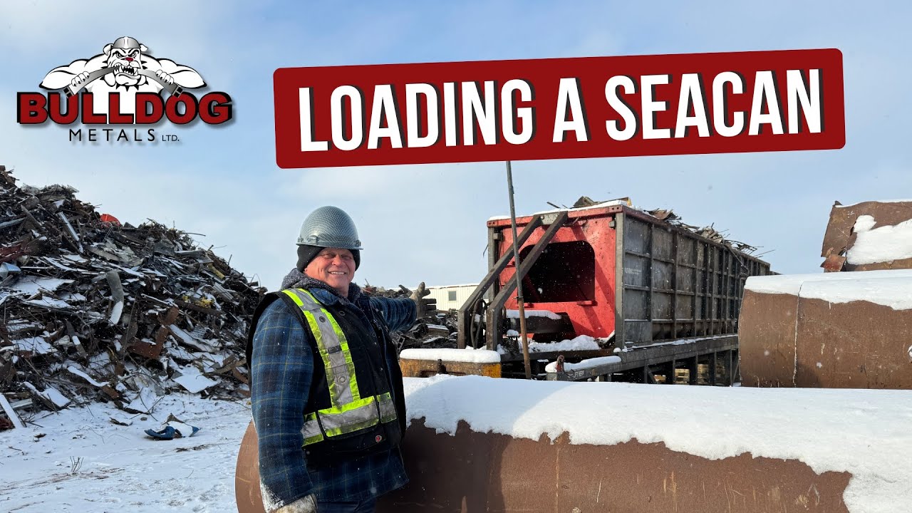 Loading a Seacan