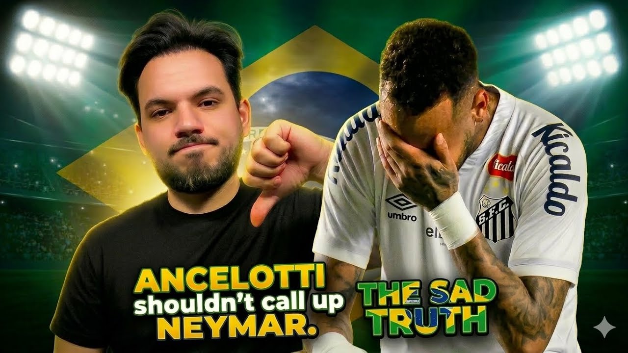 Ancelotti is RIGHT to leave Neymar out!