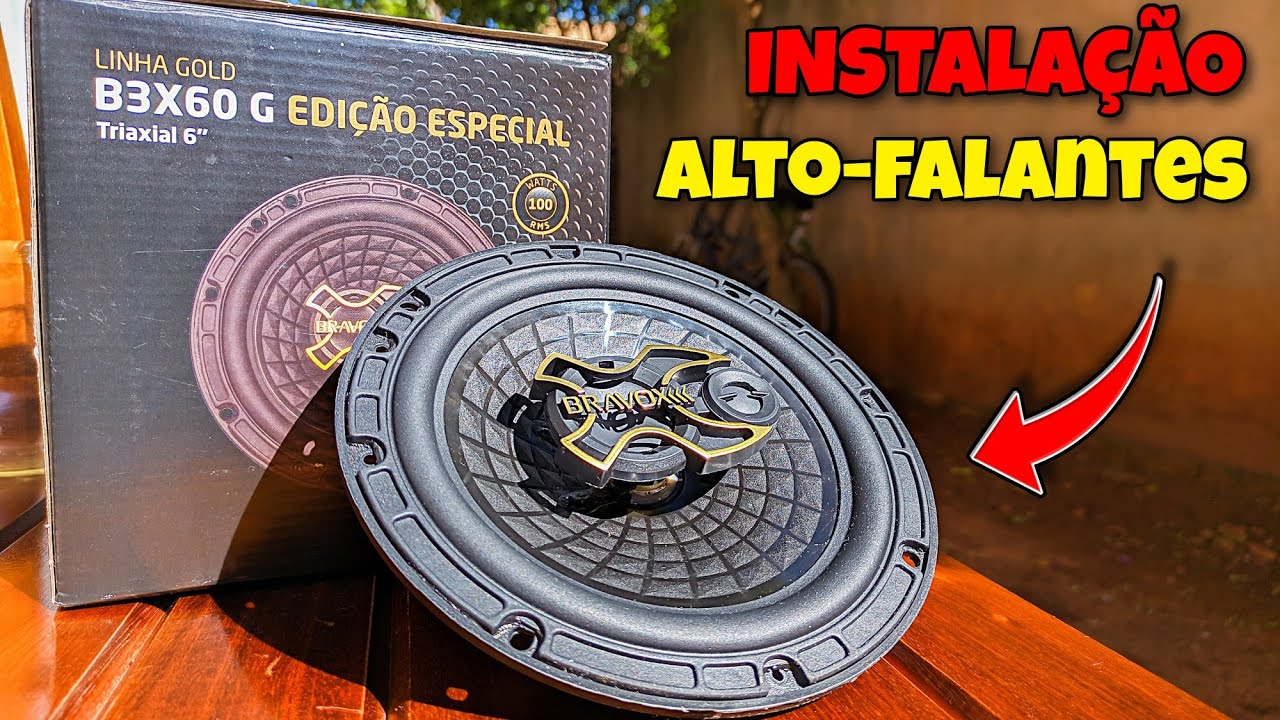 COMO INSTALAR ALTO FALANTE NO PALIO 97!?