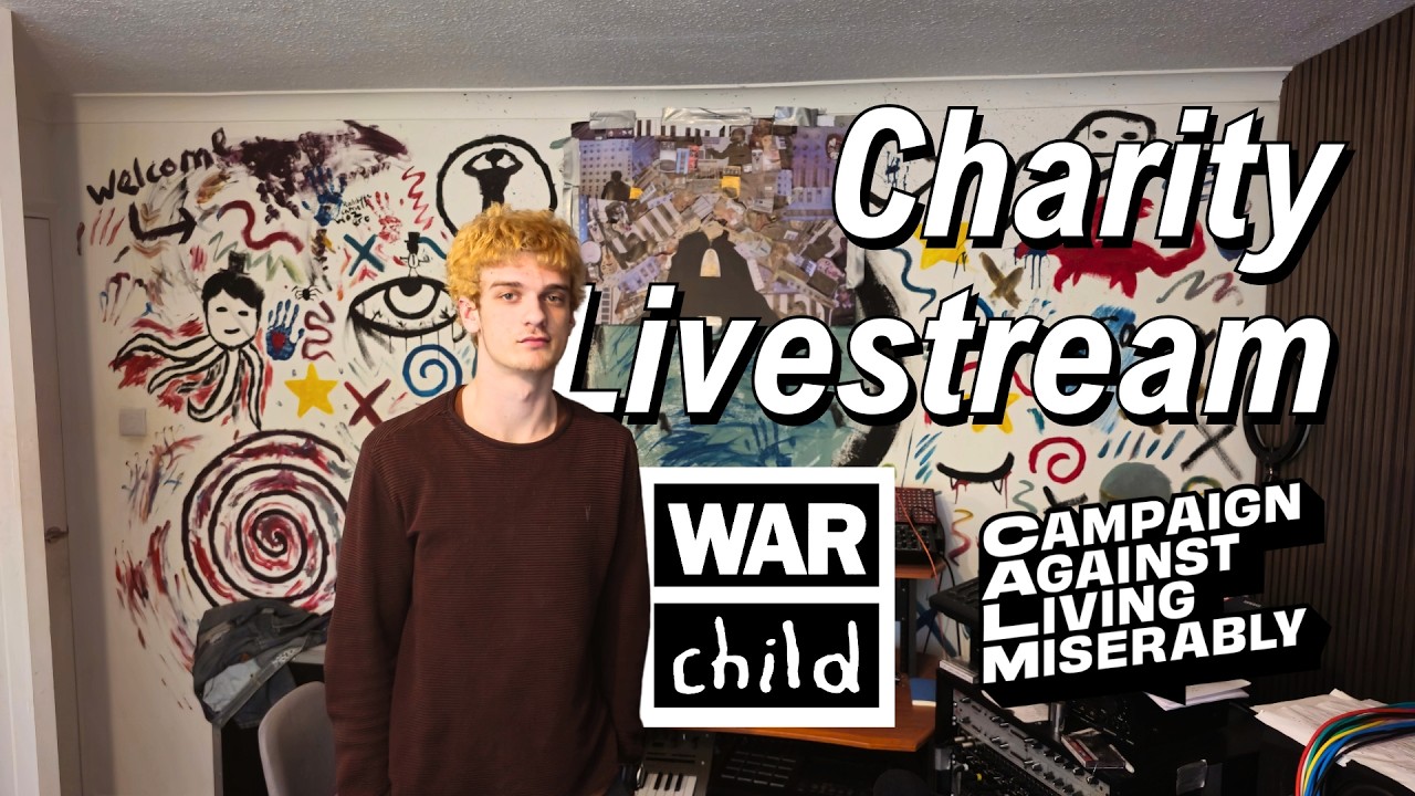 Fundraising for War Child & CALM - Live Music Stream