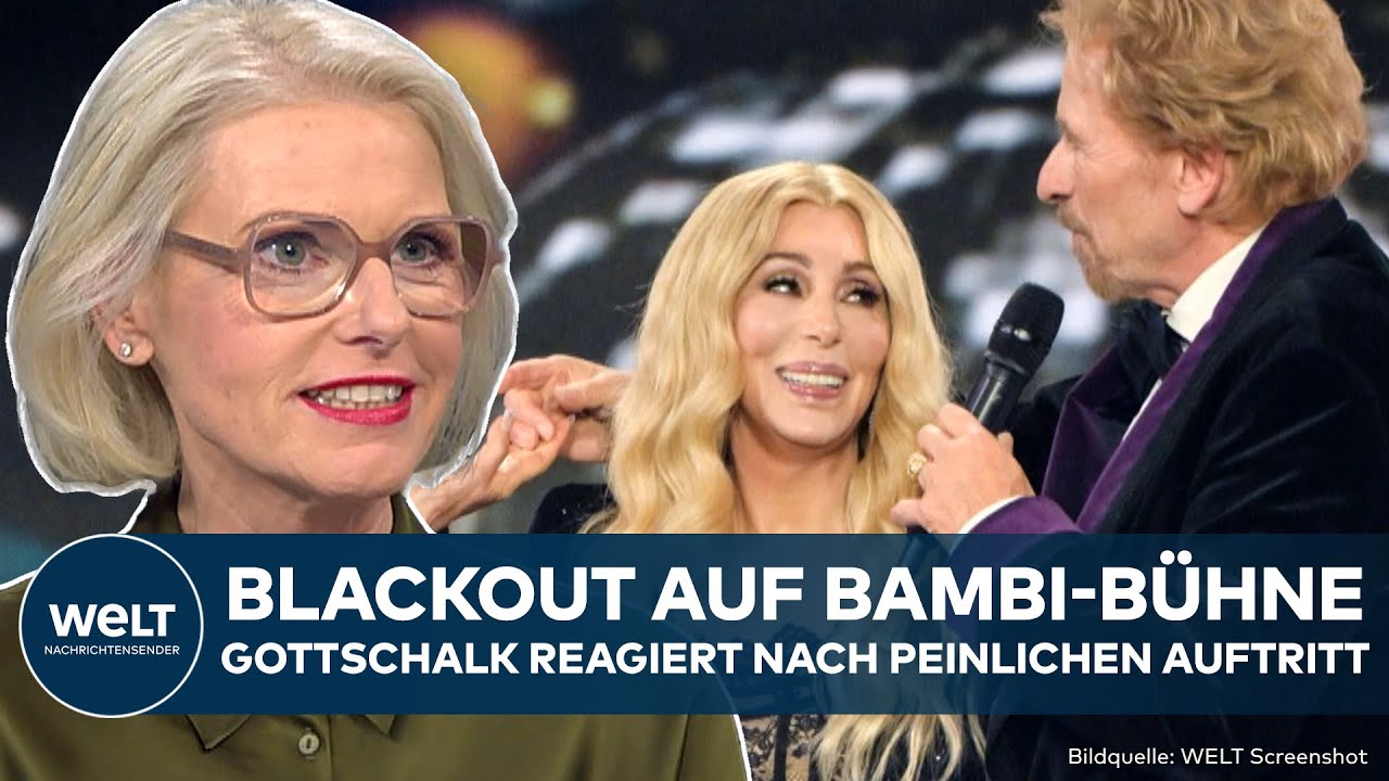 MÜNCHEN: Blackout auf Bambi-Bühne! Thomas Gottschalk sorgt für Irritation bei Auftritt von Cher
