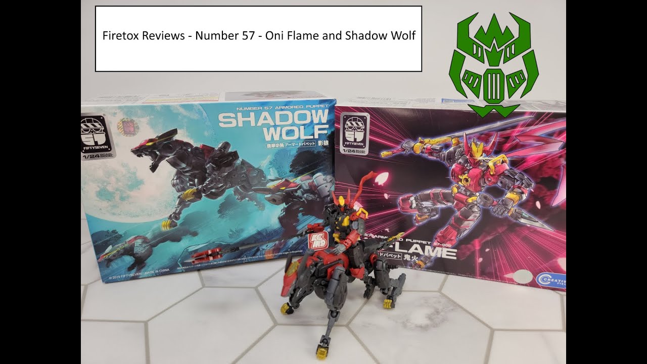 Firetox Reviews - Number 57 - Oni Flame and Shadow Wolf