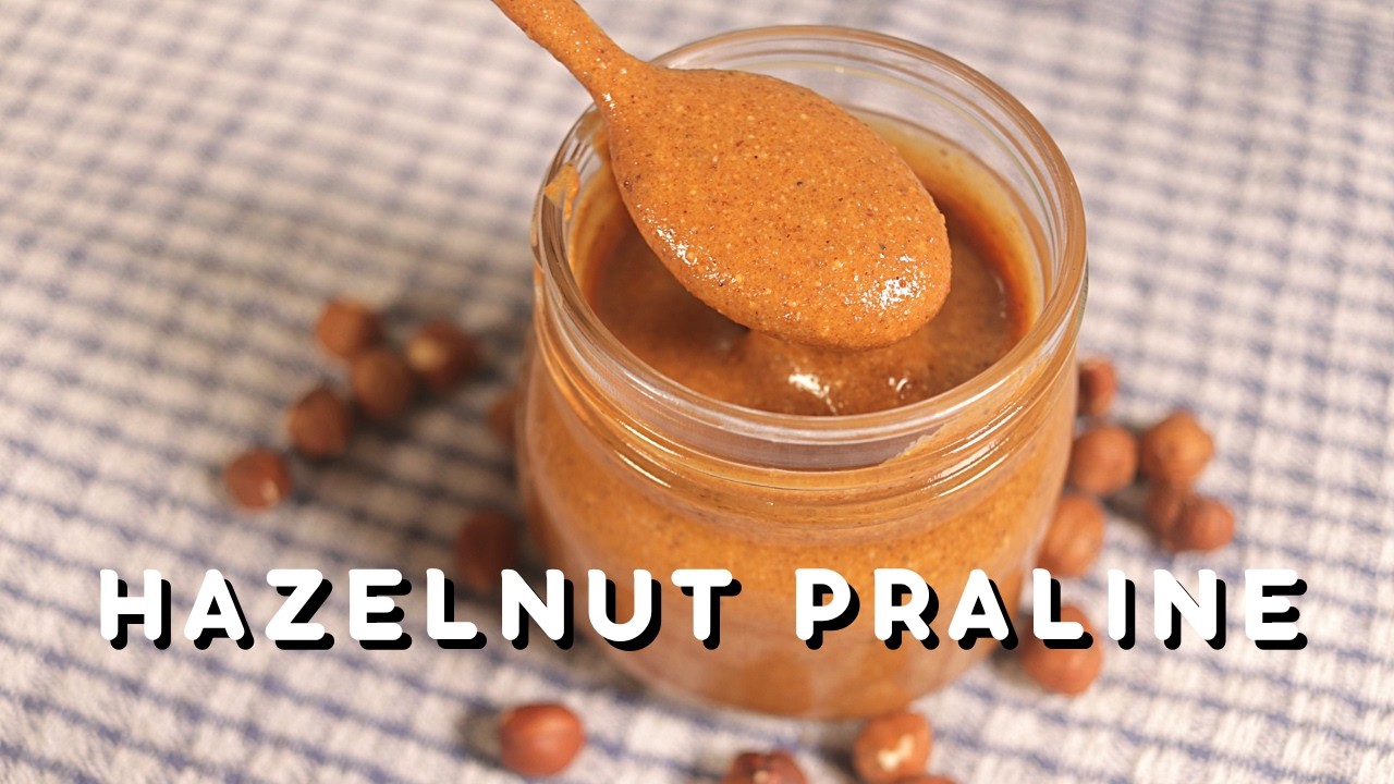 PRALINE PASTE from almonds and hazelnuts | Pastry 101 | Easy guide