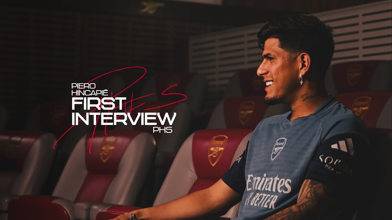 EXCLUSIVE INTERVIEW | Piero Hincapie on wanting to make his mark at The Arsenal 🎙️