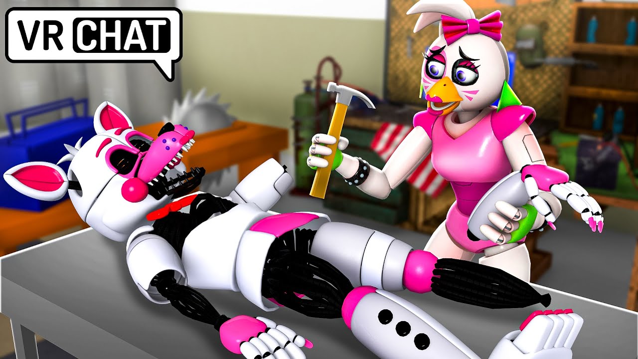 Glamrock Chica REPAIRS DAMAGED Funtime Foxy