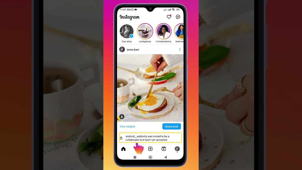 #instagramcollaboration How to do a collab post on Instagram