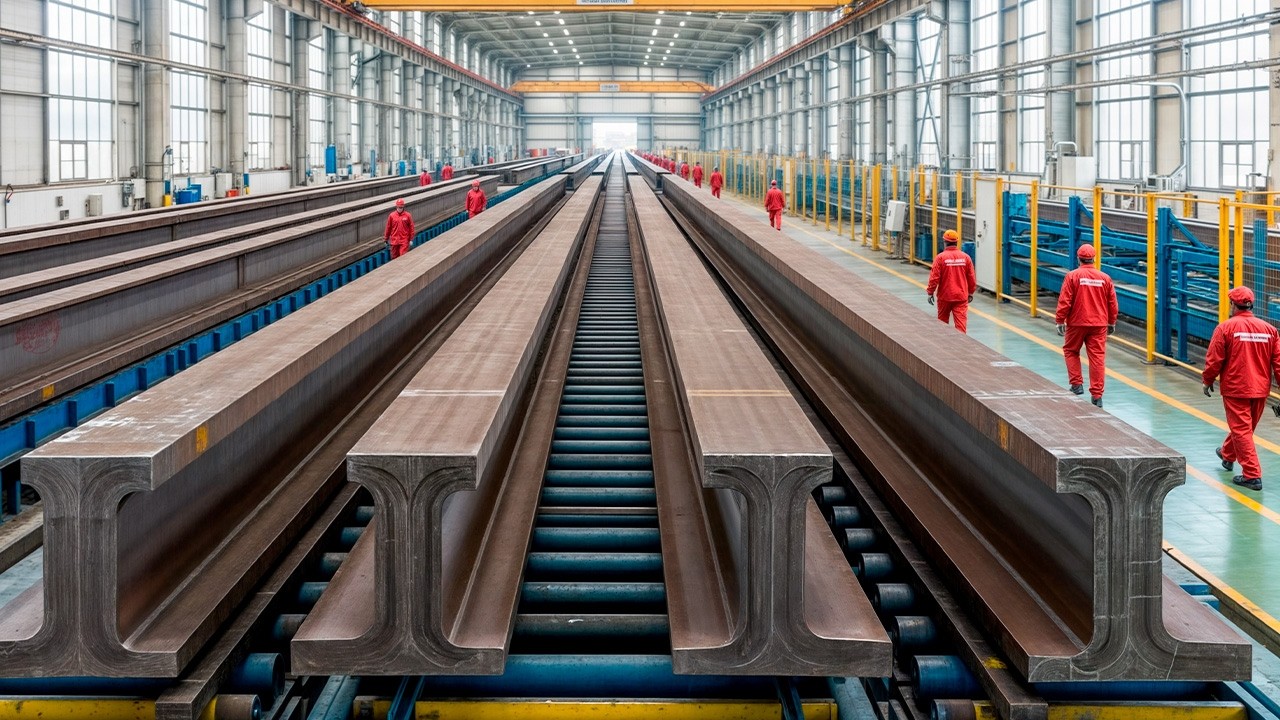 ¿Cómo se hace?. ¡Así se Fabrican RIELES para Trenes de 350 KM/H! 🚄💨